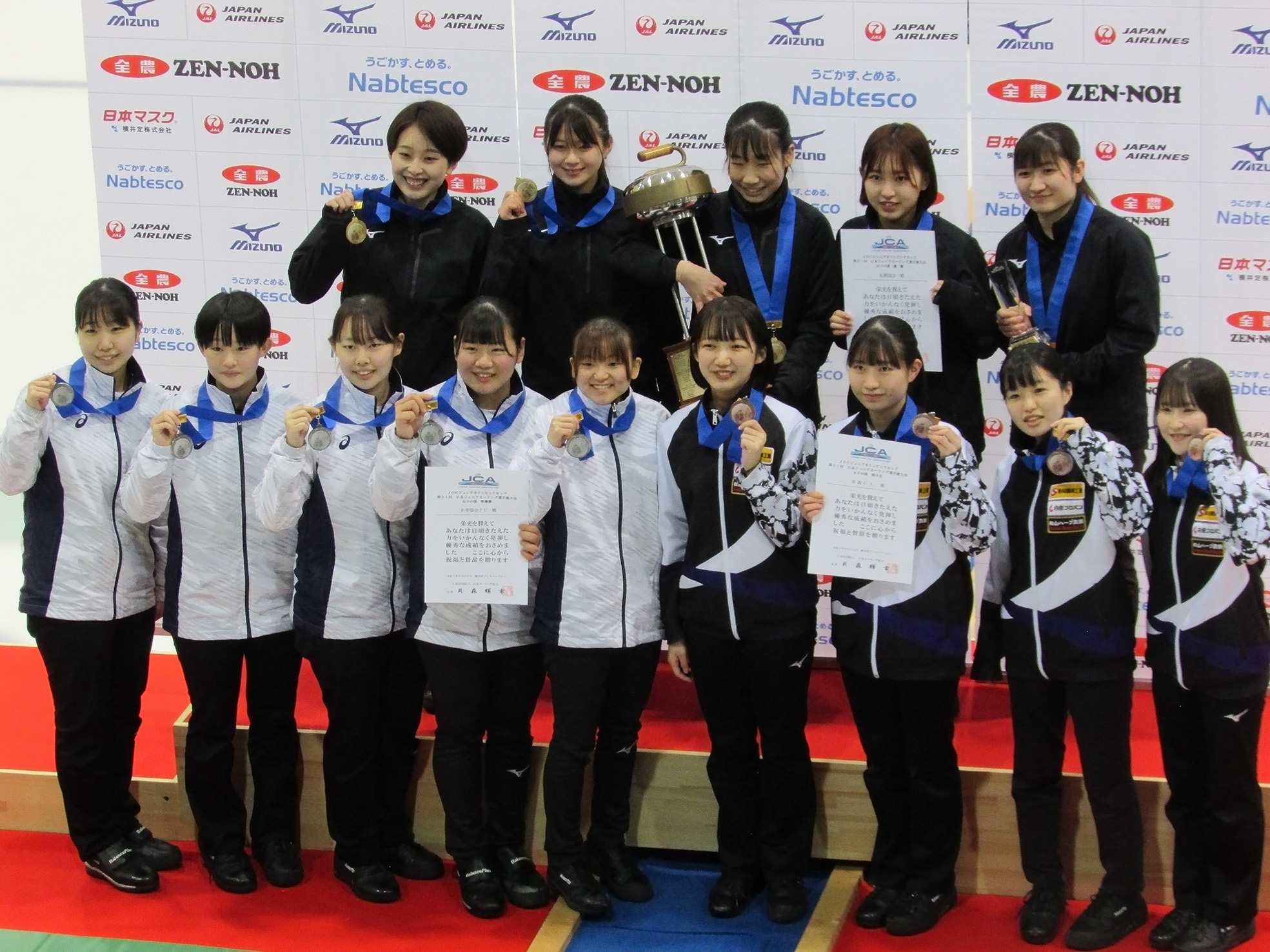 日本ジュニア選手権、所属選手たちが健闘 カーリング SC軽井沢クラブ